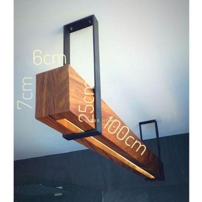 Terlaris Lampu Hias Aesthetic Kayu Jati Belanda Gantung