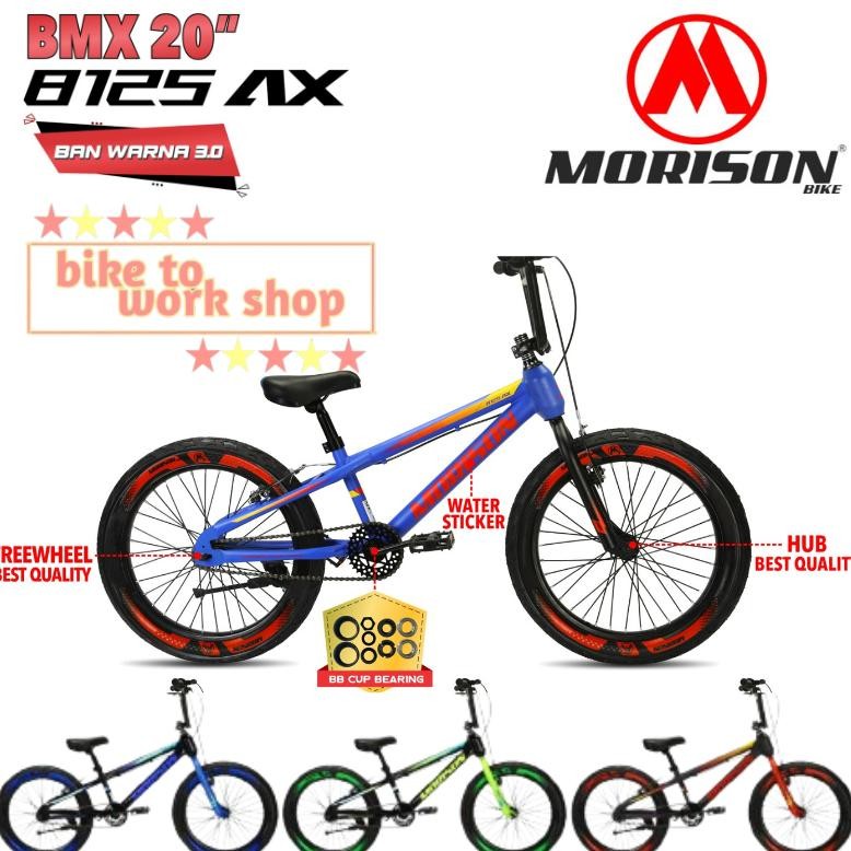 Terlaris Sepeda Anak Bmx 20 Inch Velion Centrum Morison Revolt Maximus Ban Jumbo 3.0