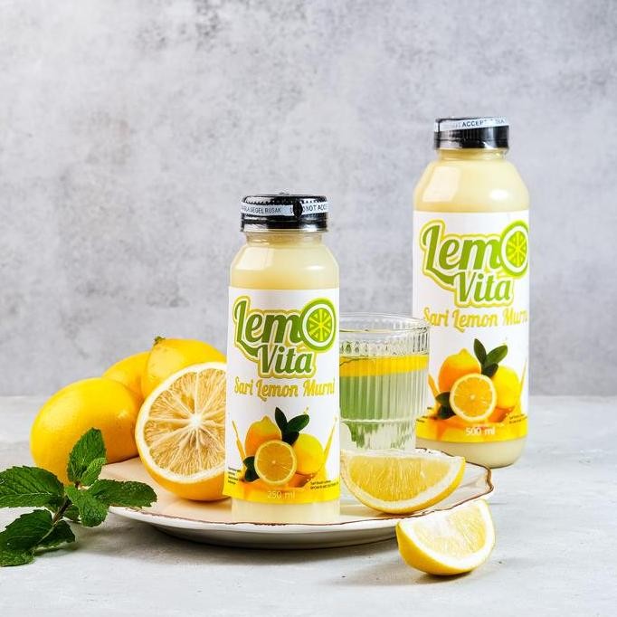 

[FLASH SALE DISKON] BPOM Halal Lemovita 500ml Sari lemon jus lemon murni [FLASH SALE ONLY] Air Botol PA