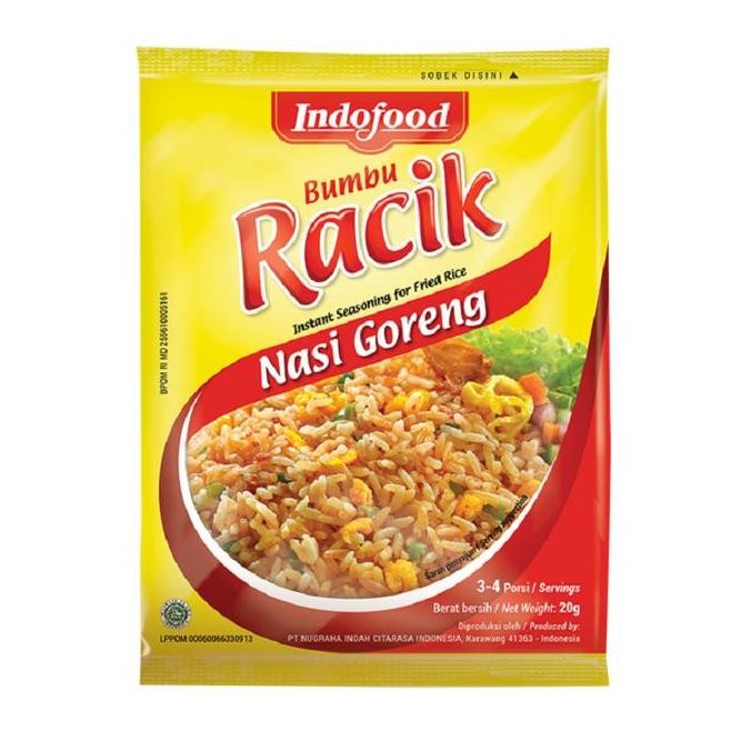 

Indofood Bumbu Racik NASI GORENG 1 bungkus GM