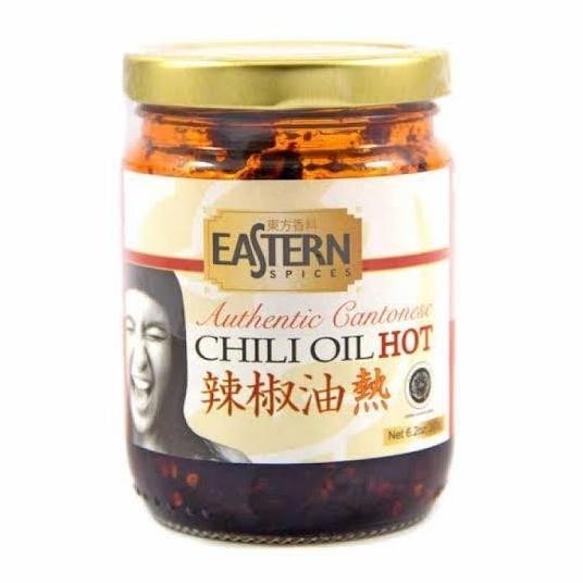 

SAMBAL / SAMBEL DIMSUM MANTAP HOT CHILI / CHILLI OIL EASTERN ASLI MURAH HALAL MUI GM