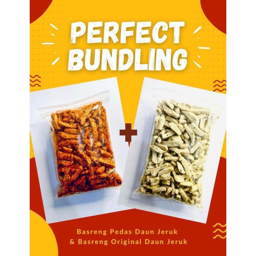 

PAKET BASRENG PEDAS 500GR DAN BASRENG ORIGINAL 500GR Nugi
