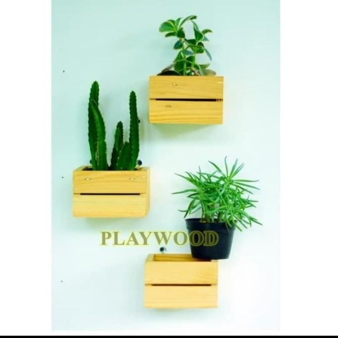 Stok Sj Rak Dinding Pot Bunga Tanduk Rusa || Rak Dinding Serbaguna Jati Londo2