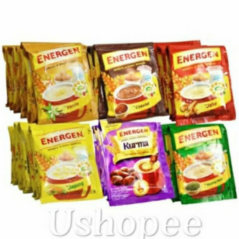 

Energen sereal 10 sachet @32gr Nugi