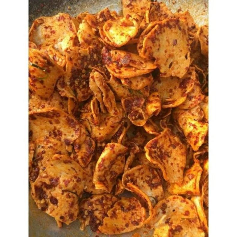 

BASRENG BULAT PEDAS DAUN JERUK KEMASAN 500grm Nugi