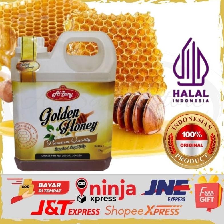 

Super Madu Hutan Golden Honey Al-bany Nett 1kg Nugi