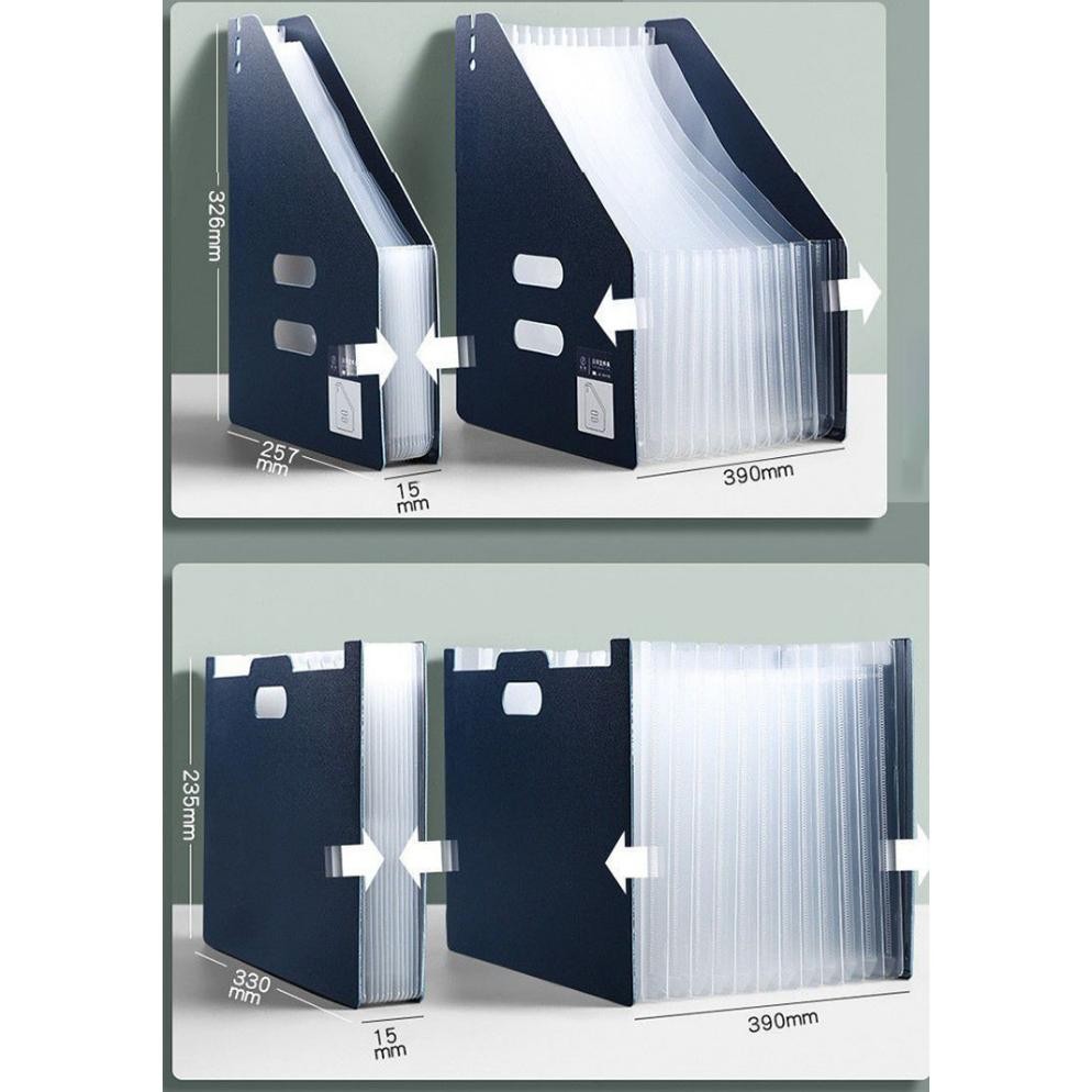 

Premium Gagalu Standing File A4/ File Folder Document Bag/ Tas Document File 13 Sekat Diskon