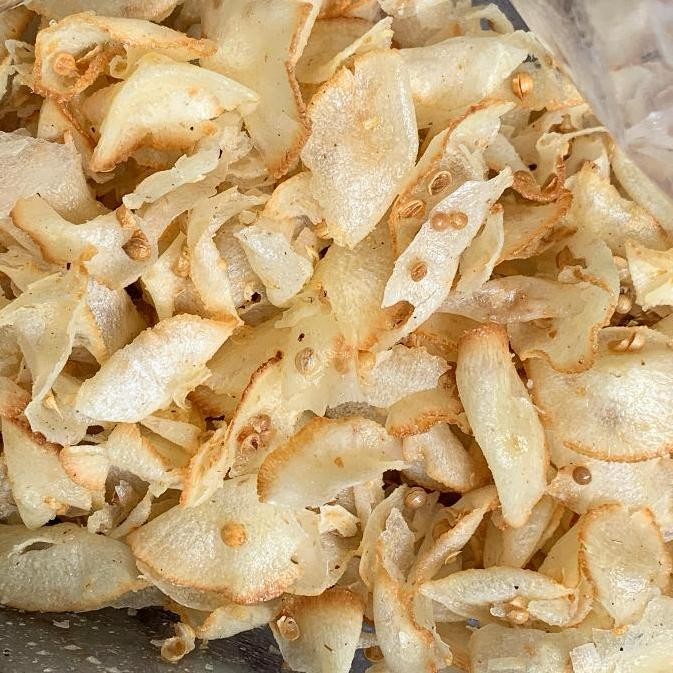 

Kripik Singkong Kriwil Rasa Ketumbar Berat 250grm dan 500grm Nugi