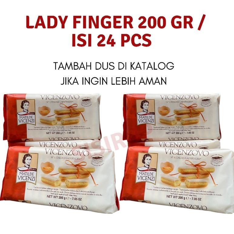 

LADY FINGER / Lady Finger Vicenzovo 200 gram Nugi