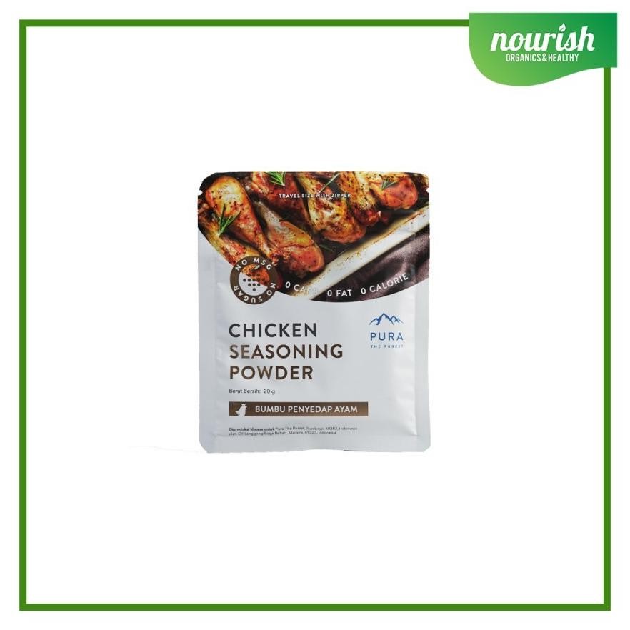 

PURA SACHET Seasoning Bumbu Penyedap NO MSG - CHICKEN 20 gram Nugi