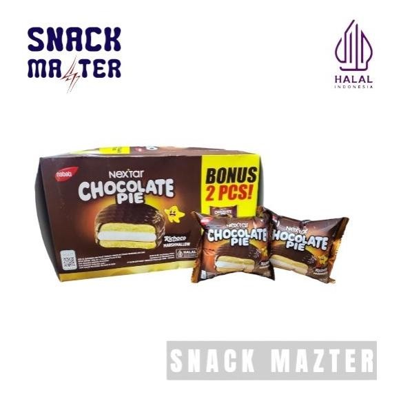 

Nextar Chocolate pie - Netto 392gr x (12 bks @28gr) Nugi