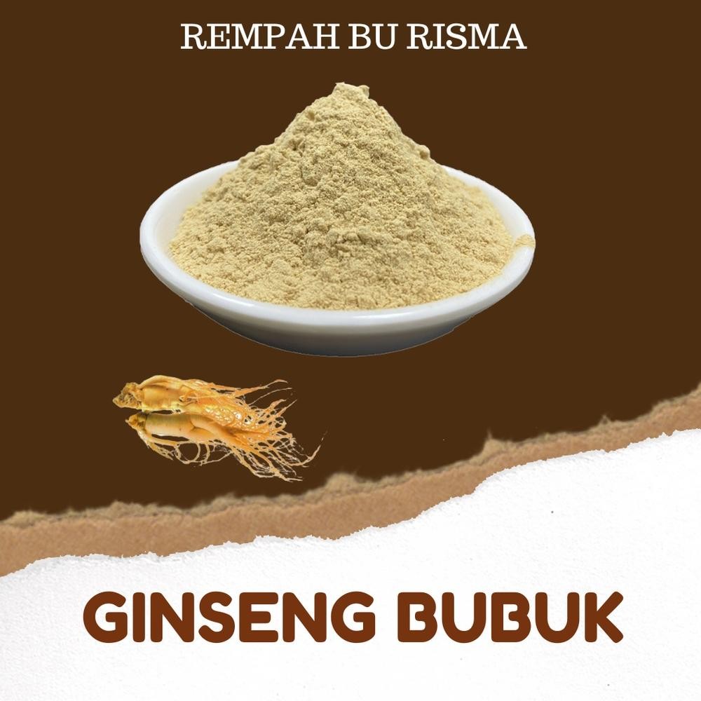 

Ginseng Bubuk Murni Rempah Bu Risma Nugi