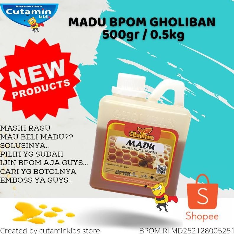 

MADU BPOM GHOLIBAN 500GR Nugi