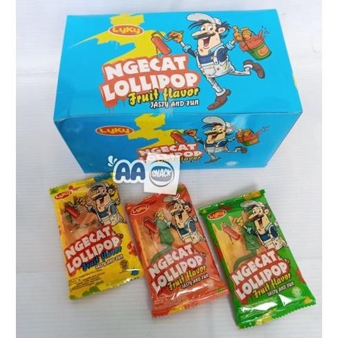 

PERMEN KERAS NGECAT LOLLIPOP ISI 24 X 7GR Nugi