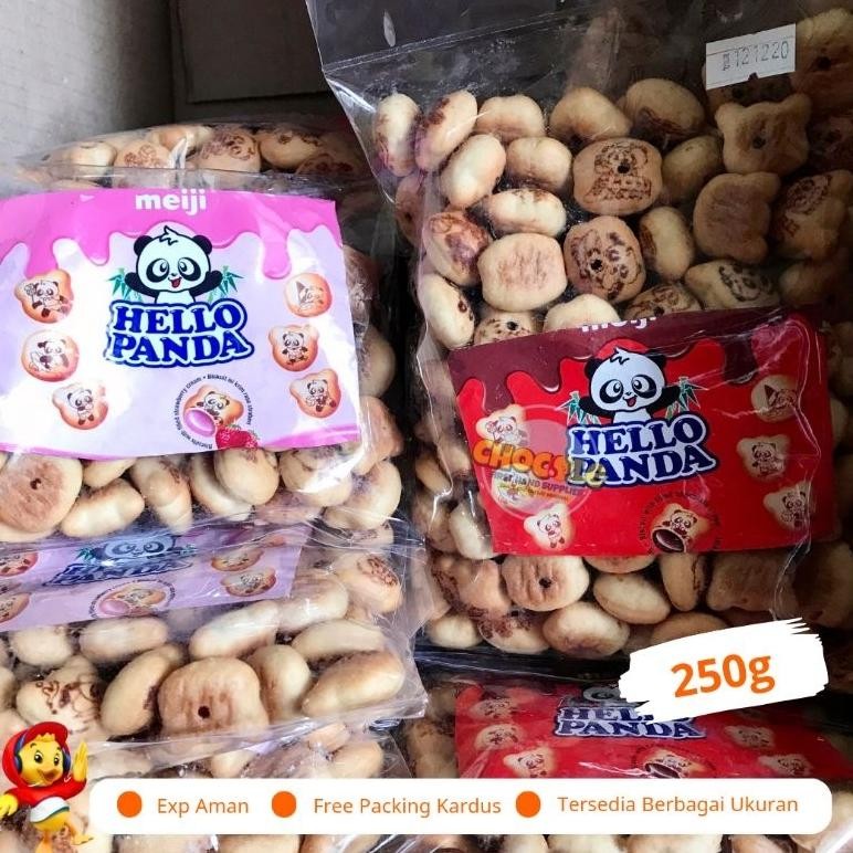 

PROMO 1.1 HELLO PANDA 250G || PUSAT GROSIR SNACK DAN COKLAT KILOAN ORIGINAL || BISKUIT II LEBARAN 2024 Nugi
