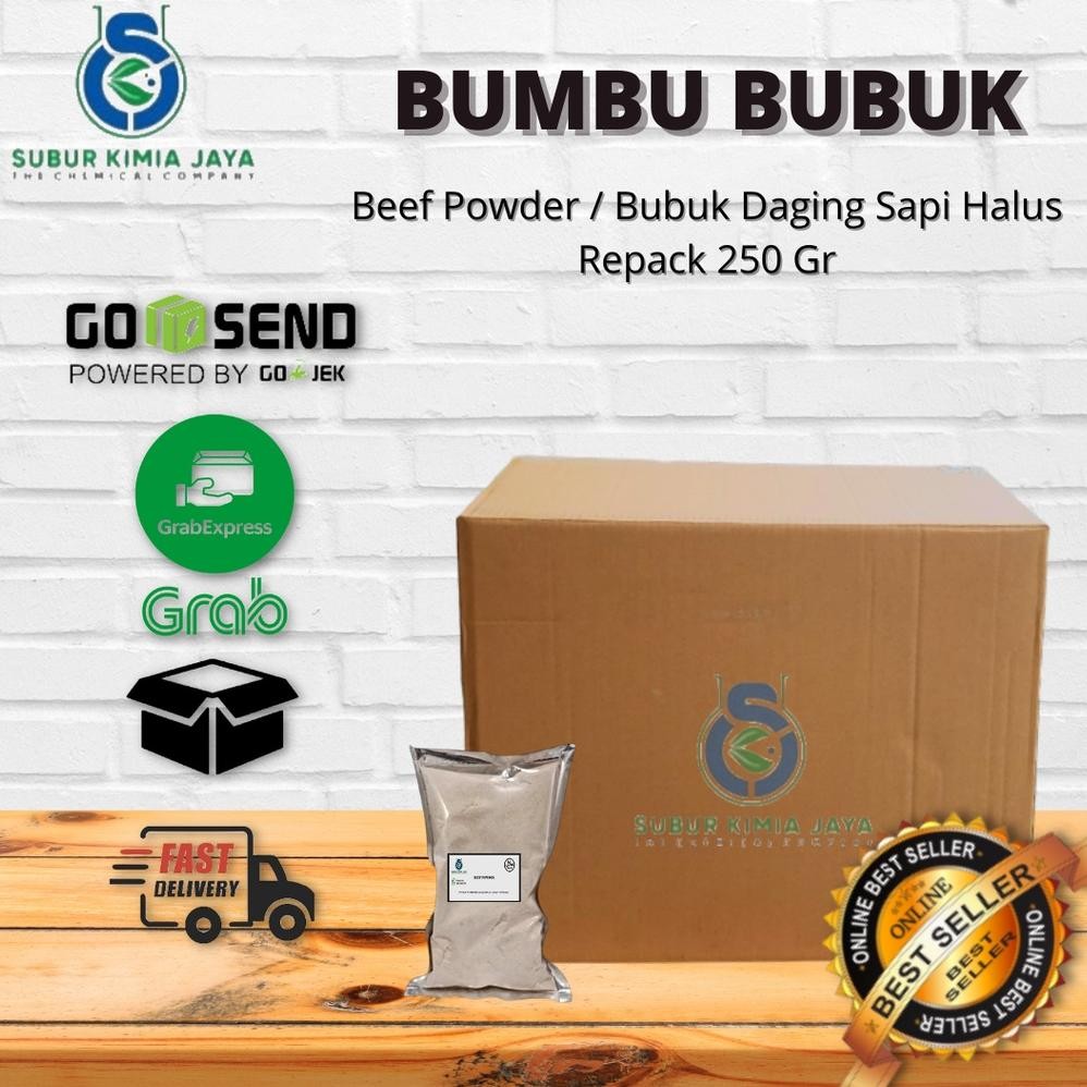 

Beef Powder / Sari Daging Sapi Food Grade (250GR) Nugi