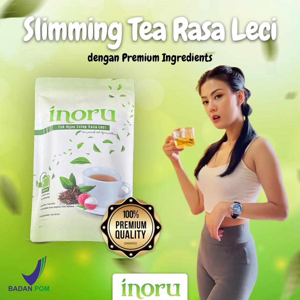 

Inoru Slimming tea herbal teh pelangsing teh hijau penurun berat badan detox sliming BPOM Nugi