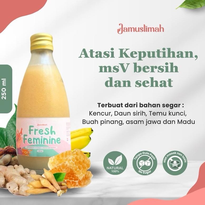 

Jamu Keputihan Fresh Feminine Jamuslimah by Umisehat umi sehat Nugi
