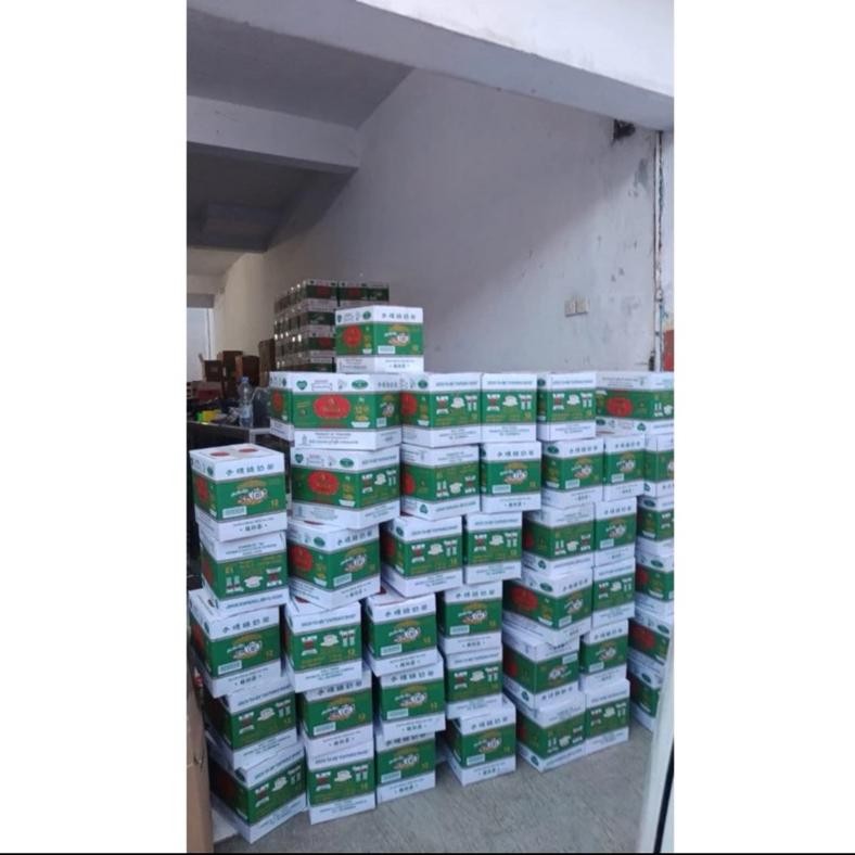 

Paket 6 dus Green tea Chatramue 72 bks halal bpom Nugi