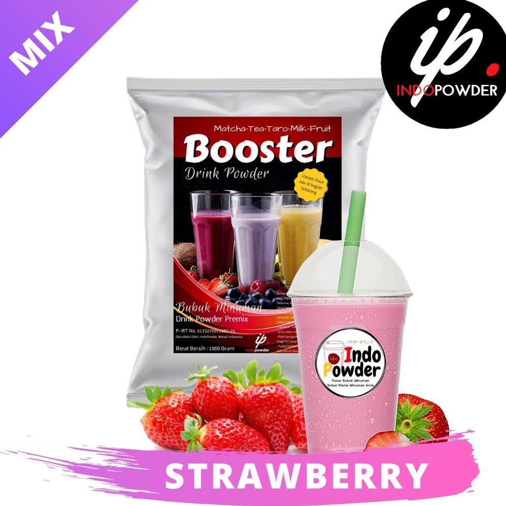 

Bubuk Minuman STRAWBERRY 1Kg Untuk Minuman Kekinian Nugi