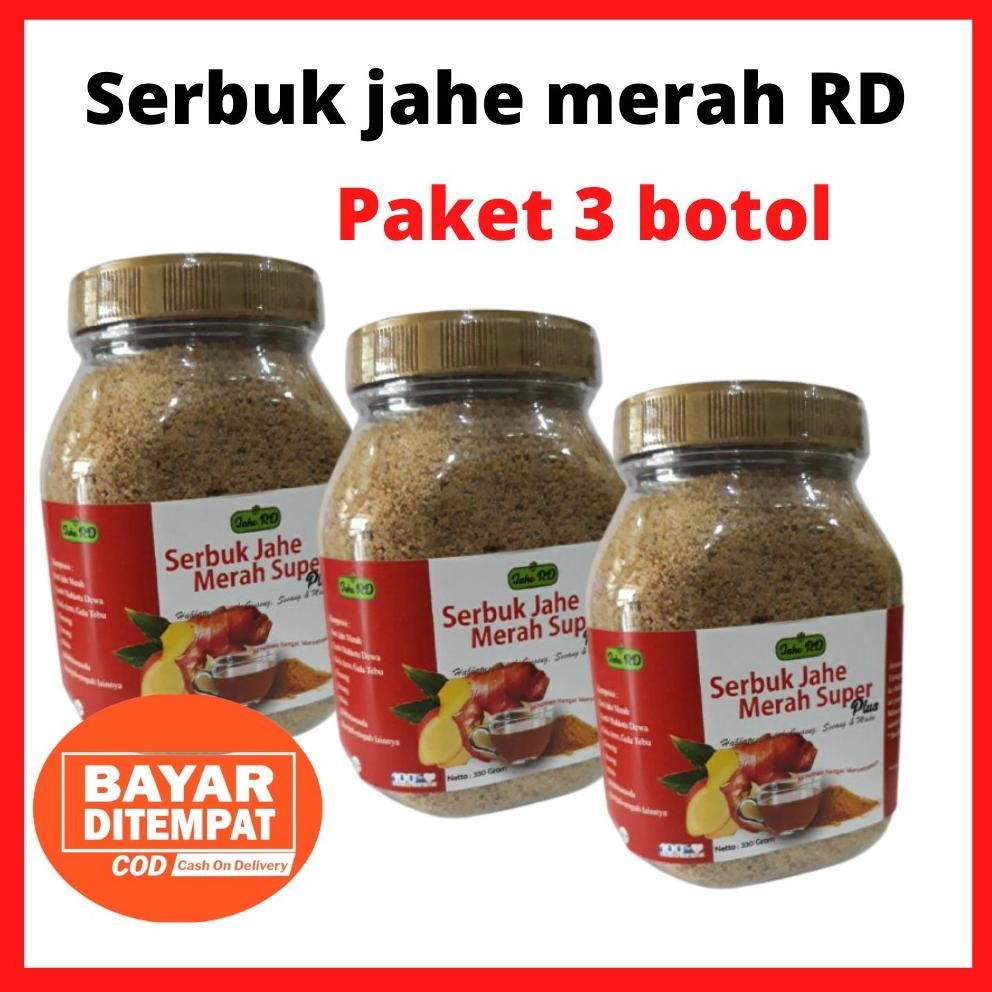 

Paket Serbuk Jahe Merah Super Plus Rd 1 Paket Isi 3 Botol Menghangatkan Badan Dan Mengatasi Perut Kembung. Nugi