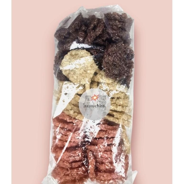 

Rengginang mini isi 60 pcs // rengginang bogor Nugi