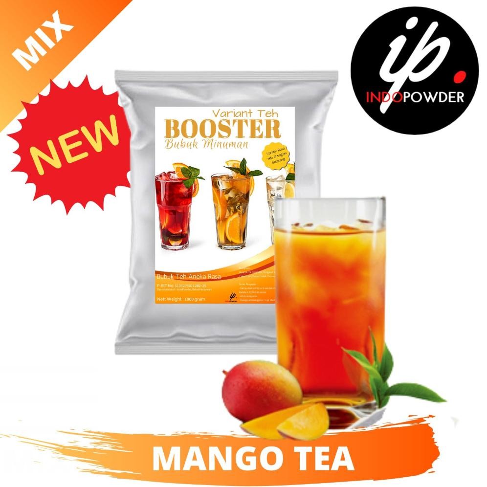 

BOOSTER Bubuk Minuman MANGO TEA 1Kg - Bubuk MANGO TEA 1Kg -MANGO TEA Bubuk 1Kg - Bubuk Teh Mangga Nugi