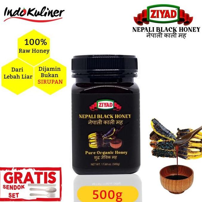 

ZIYAD NEPALI BLACK HONEY MADU HITAM NEPAL 500 GRAM ASLI BY INDOKULINER ORIGINAL DAN TERPERCAYA
