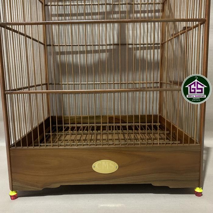 SANGKAR KOTAK CMS JATI NATURAL NO 2 (original jati jepara )