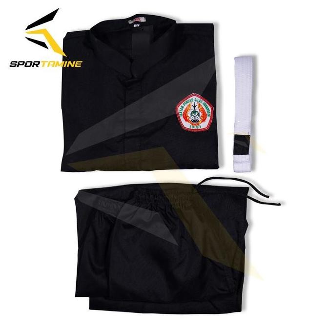 SERAGAM PENCAK SILAT HITAM - BAJU PENCAK SILAT ANAK IPSI