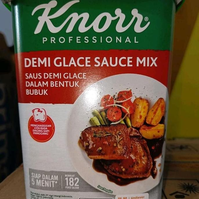 

Promo Knorr Demi Glace Sauce 1Kg - Saus Demi Glace Steak Pasta Premium