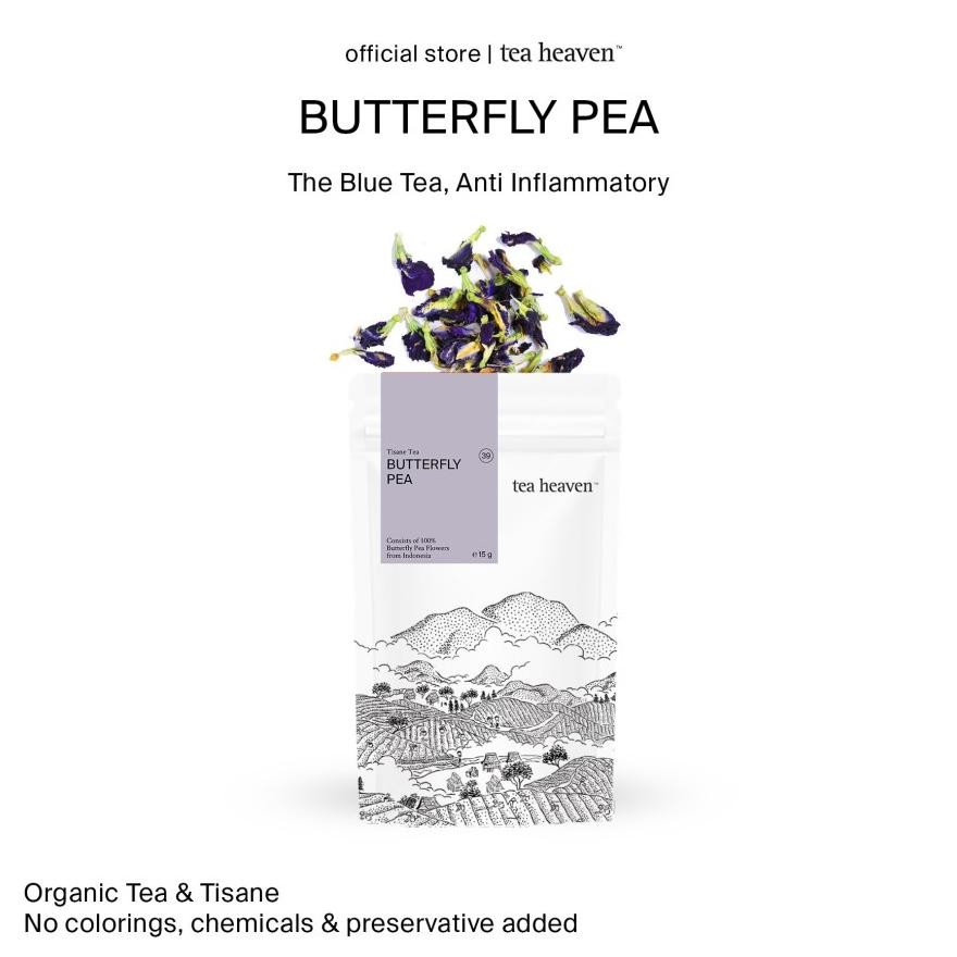 

Tea Heaven Butterfly Pea Teh Bunga Telang Organik Nugi