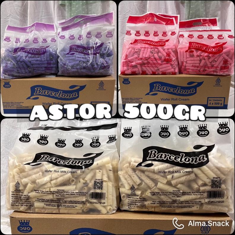 

ASTOR MINI KEMASAN 500gram BARCELONA Nugi