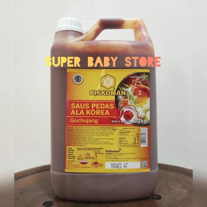 

Promo Kikkoman Gochujang Sauce Saus Pedas Korea Halal 2L Bumbu Korean Food