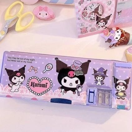 

Special Sale! Kotak Pensil Kotak Pensil Magnet + Serutan/Kotak Pensil Kartun My MelodyKuromiCinnamoroll Special Sale!