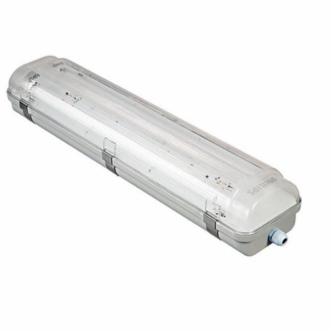 kap housing lampu waterproof philips tcw060 2x36w 2x36 w tcw 060