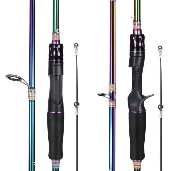 Sougayilang Joran Pancing 6-12Lb 180-210Cm Joran  2 Bagian Carbon Fiber Joran Ul Joran Bc