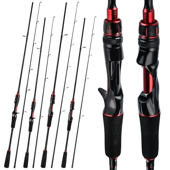 6.6 Promosi Besar, Diskon BesarPortable Daiwa Joran Pancing Baitcasting Portabel, Joran Pancing Puta