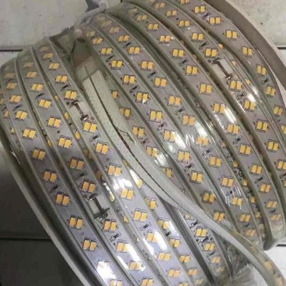 lampu hias led strip selang 5730 plafon drop ceiling outdoor