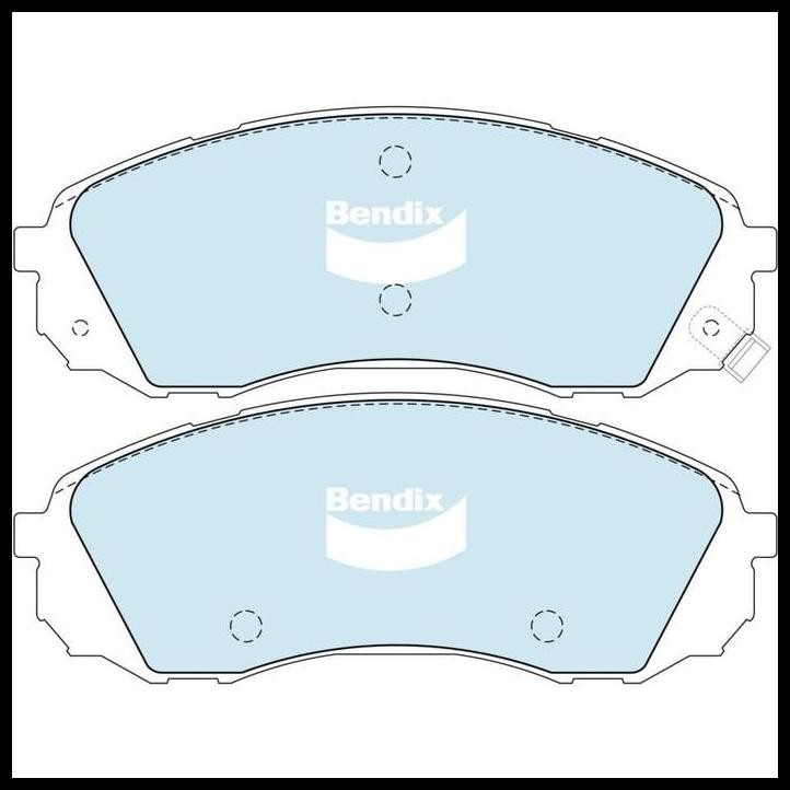 TERBARU KAMPAS REM DEPAN HYUNDAI H1 BENSIN & DIESEL - BENDIX BRAKE PAD DB 1940