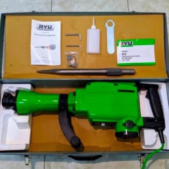 Ryu Rdh 50 Jack Hammer Drill Mesin Bobok Beton Demoltion Hammer