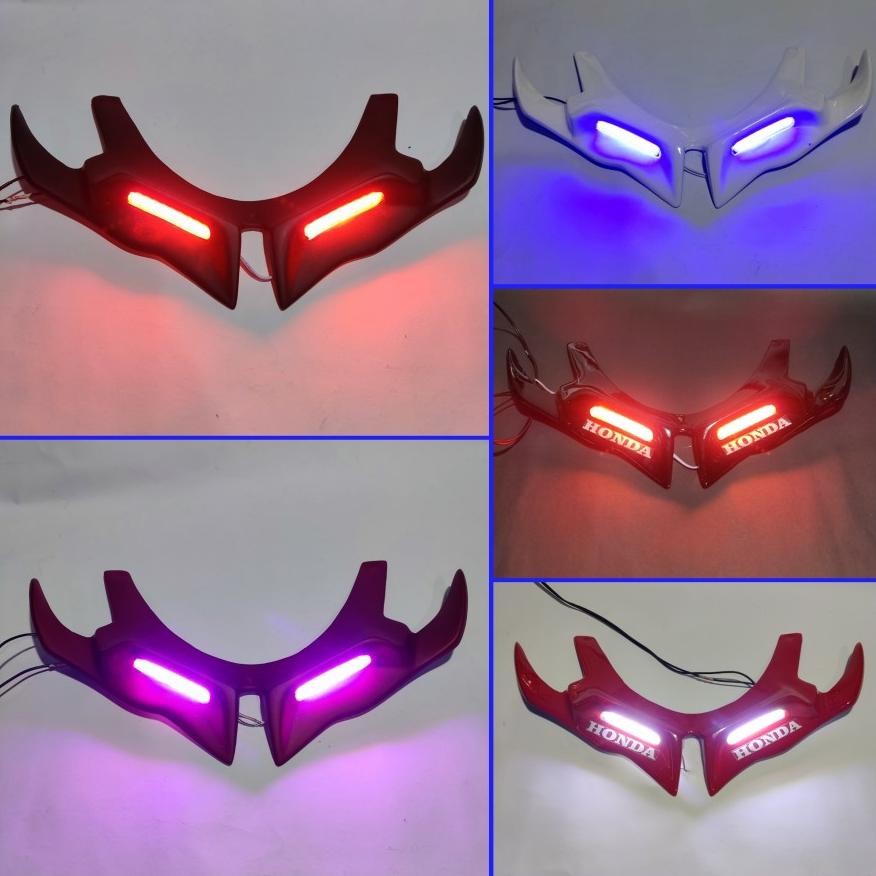 Terlaris Winglet Plus Lampu Led Vario 125 150 Old Galaxy3 Winglet Vario 125