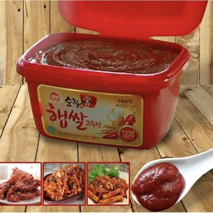 

Sajo Gochujang Hot Pepper Paste 500gr - Pasta Cabe Sambal Korea