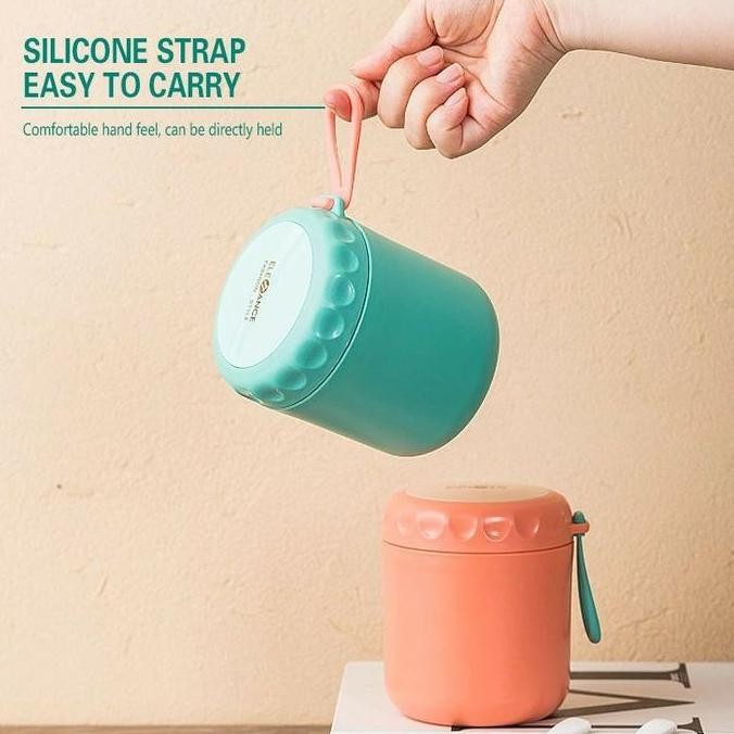 UNGGULAN shopee Termos Sup Mini Stainless 430ml TermosMini TermosSup TermosBubur TermosMultifungsi M