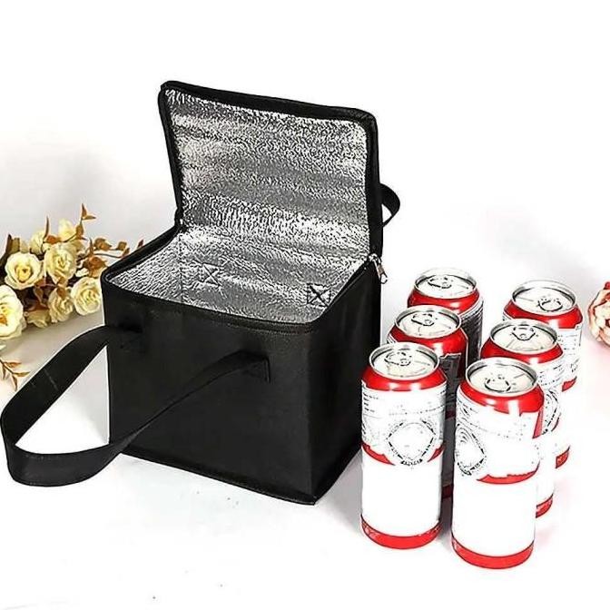 UNGGULAN shopee Cooler Bag Box Portable Tas Pendingin Makanan Minuman Thermal Iulated Delivery Bag T
