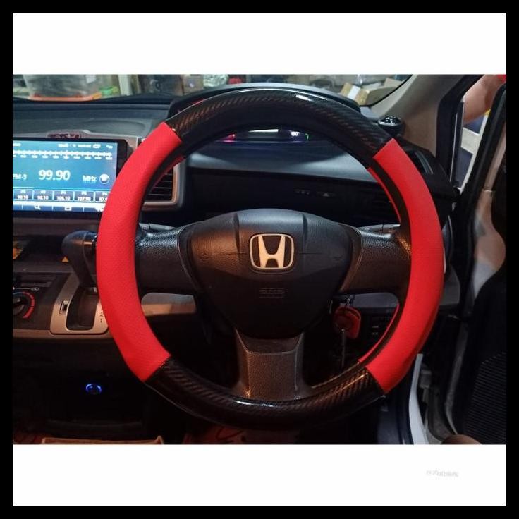 DISKON SARUNG STIR CARBON TOYOTA RAIZE 