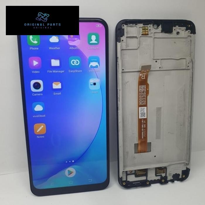 LCD Vivo Y12 LCD Touchscreen Fullset Frame Tulang Tengah Vivo Y12
