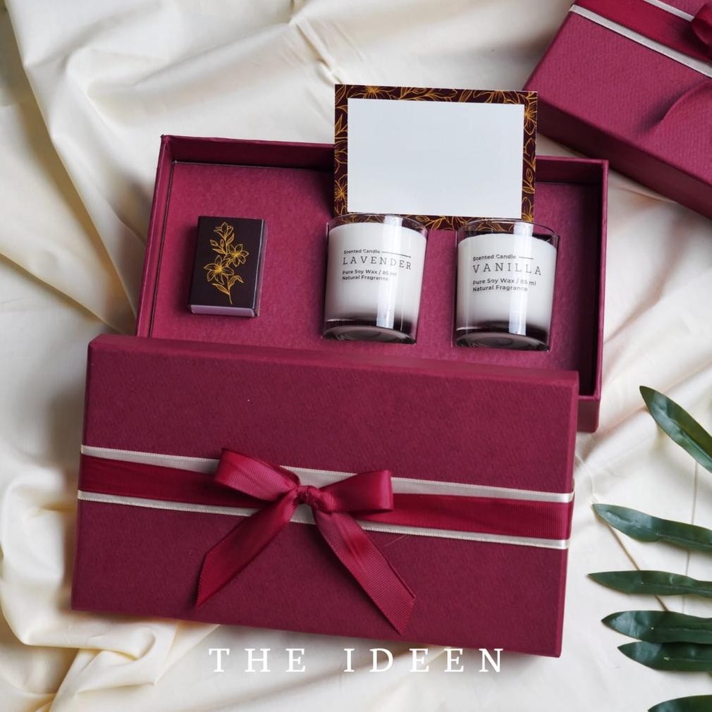 

Hampers 004 Scented Candle Set Gift| Gift Set Hard Box Premium | Kado & Souvenir