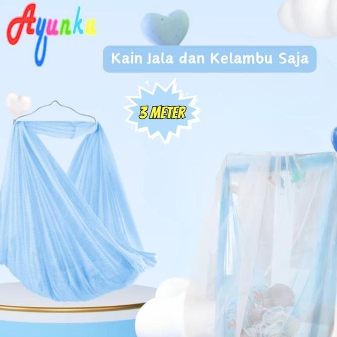Kain Ayunan Bayi Dan Kelambu Anti Nyamuk Ayunku Ayunan Bayi
