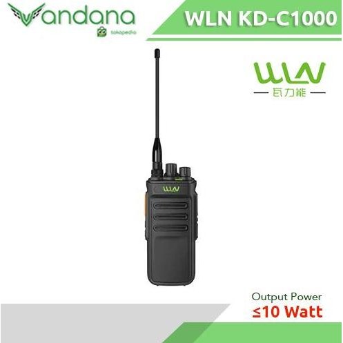 NEW HT Handy Talkie WLN KD-C1000 KD C1000 UHF 10 Watt